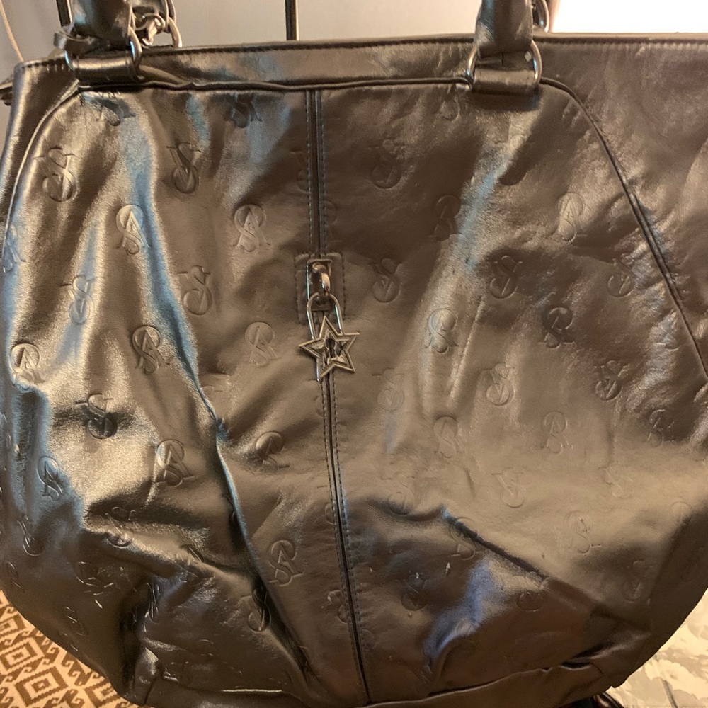 Silver Victoria Secret bag